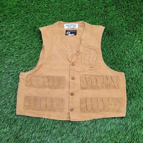 Vintage 90s Drybak Hunting Vest S/M 21x18 Faded Rugged USA - Picture 1 of 9